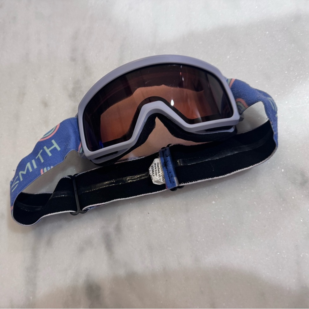 Smith Optics Goggles with Black and Blue Accents